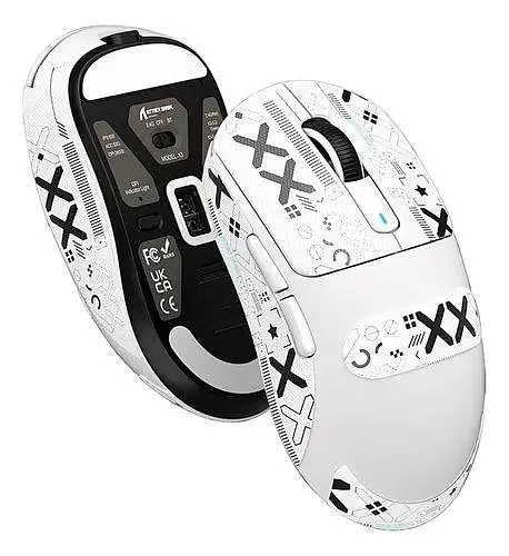 Бездротова мишка ATTACK SHARK X3 White (PAW3395, DPI 26K, 65 годин акумулятор) - фото 4
