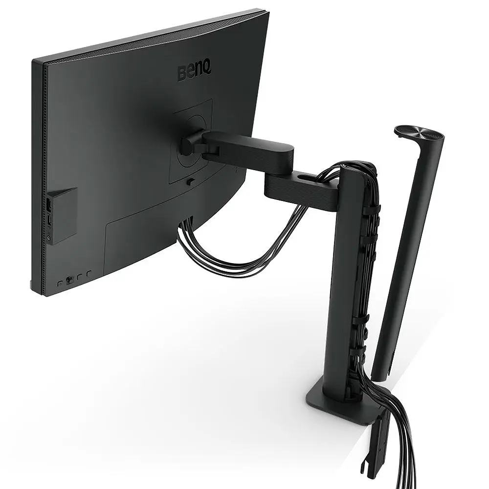 Монитор TFT 27" BenQ PD2706UA, 4K UHD, IPS, 99% sRGB, HDR10, HDMI, DP, USB-C, USB-hub, HAS, колонки (9H.LLKLB.QEE) - фото 4