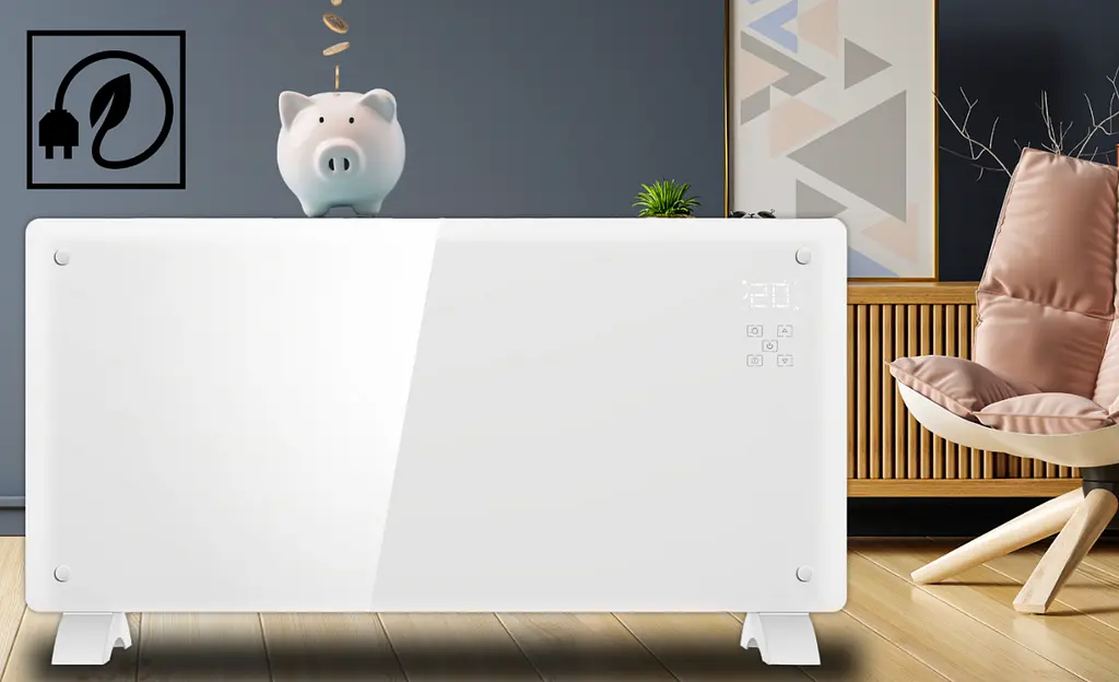Конвекторный обогреватель 2в1 Thunder MODERN 2000W Wi-Fi White - фото 7