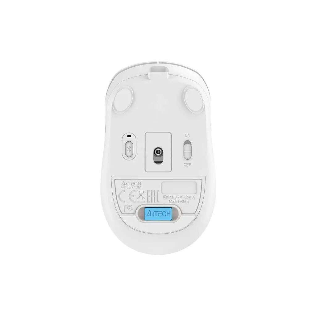Мишка A4Tech FG10CS Air2 Wireless Grayish White (4711421997973) - фото 10