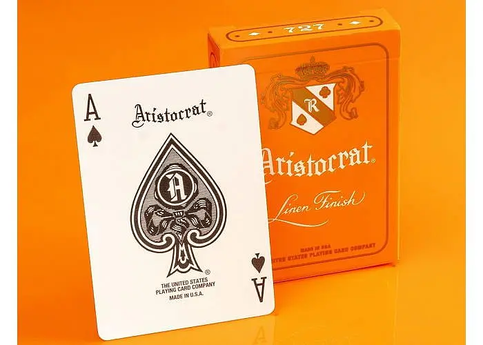 Карти гральні United States Playing Card Company Aristocrat (orange) (ВР_КИАО) - фото 5