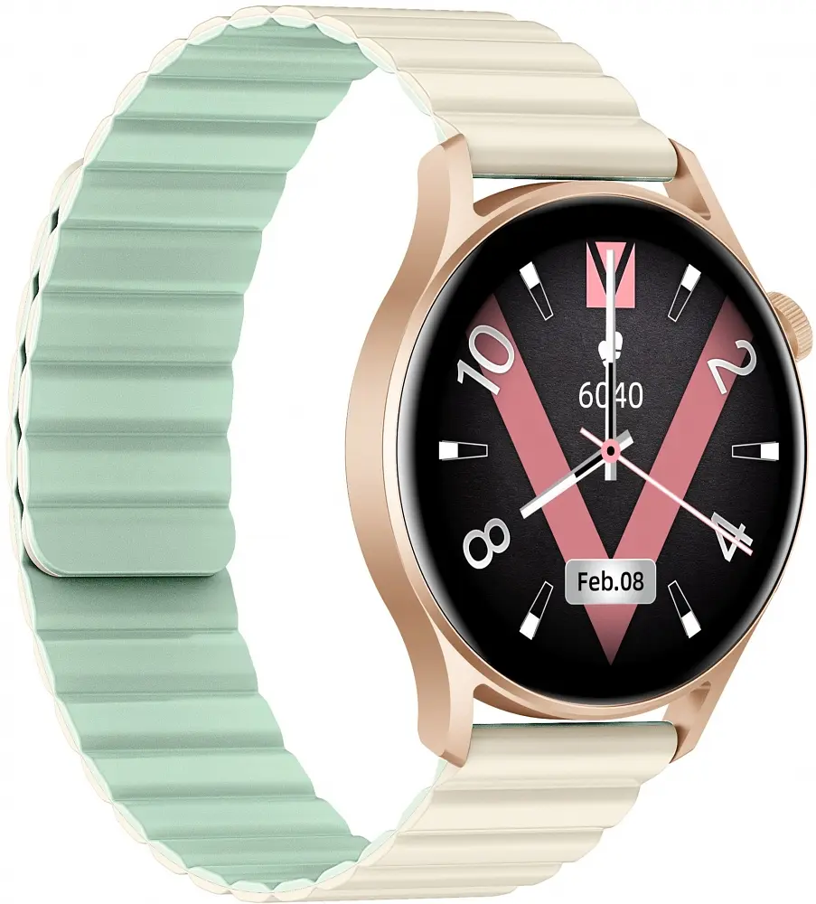 Смарт-часы Kieslect Lora 2 Lady Calling Watch Gold - фото 3
