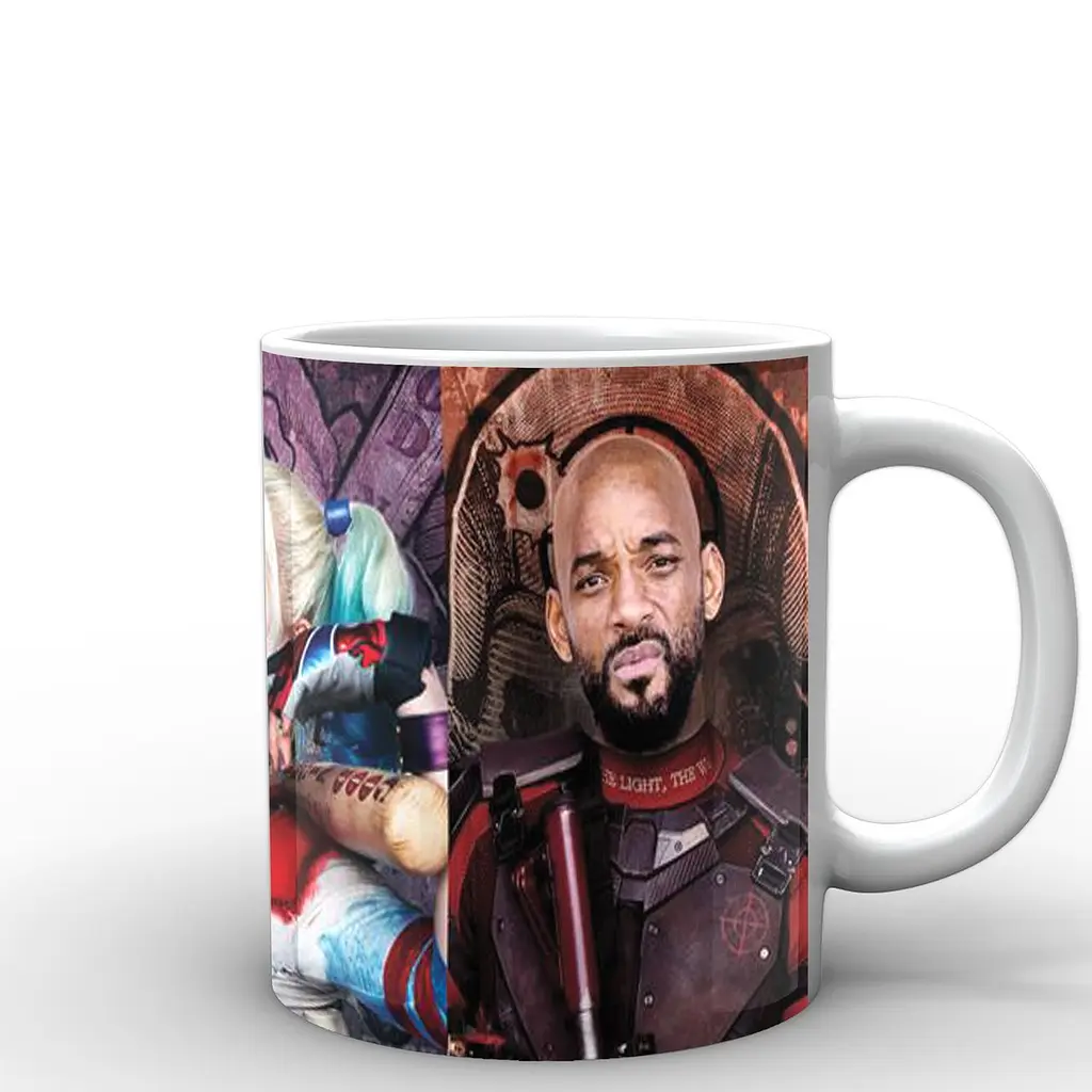 Кухоль GeekLand Загін Самогубців Suicide Squad posters SS.02.029 330 мл білий - фото 3