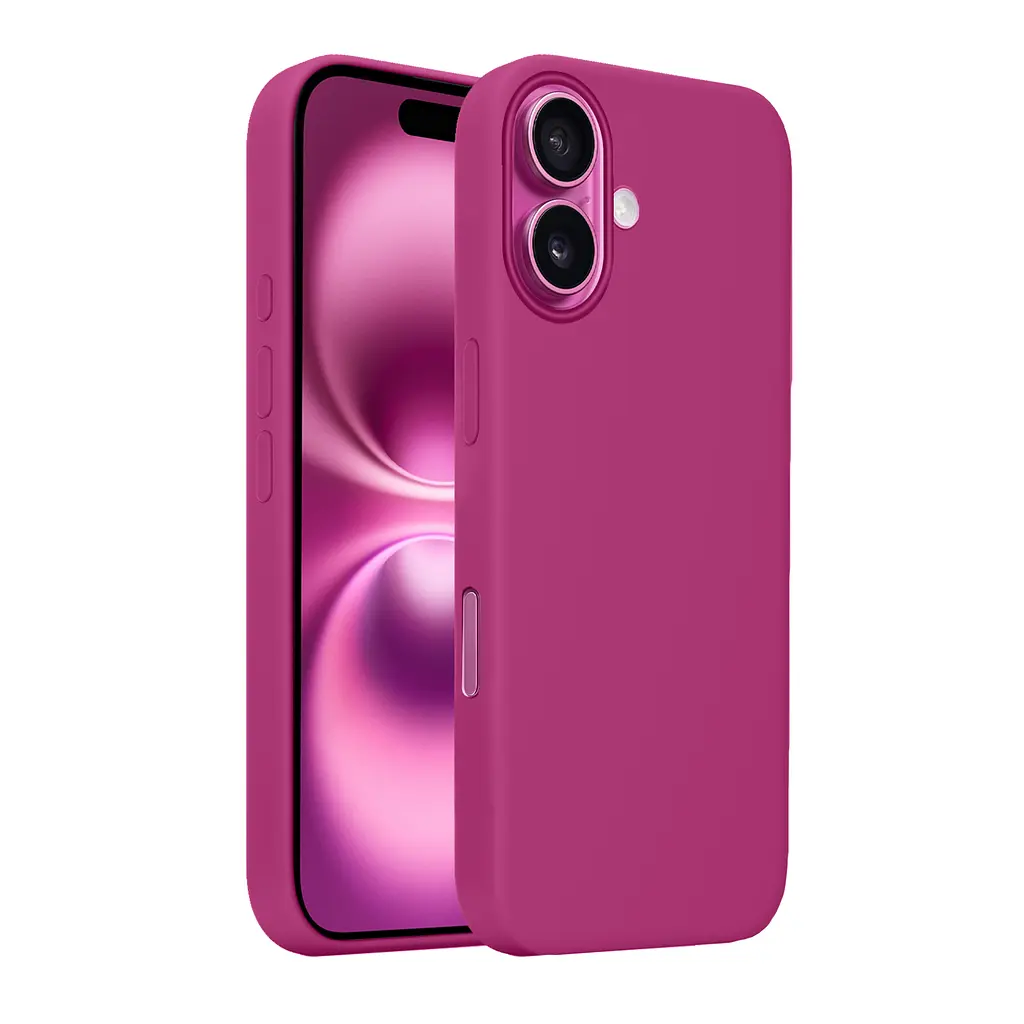 Чохол MAKE Apple iPhone 16 Silicone Magnet Pro Fuchsia - фото 4