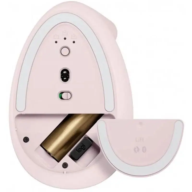 Миша бездротова Logitech Lift Vertical Ergonomic Rose (910-006478) - фото 5