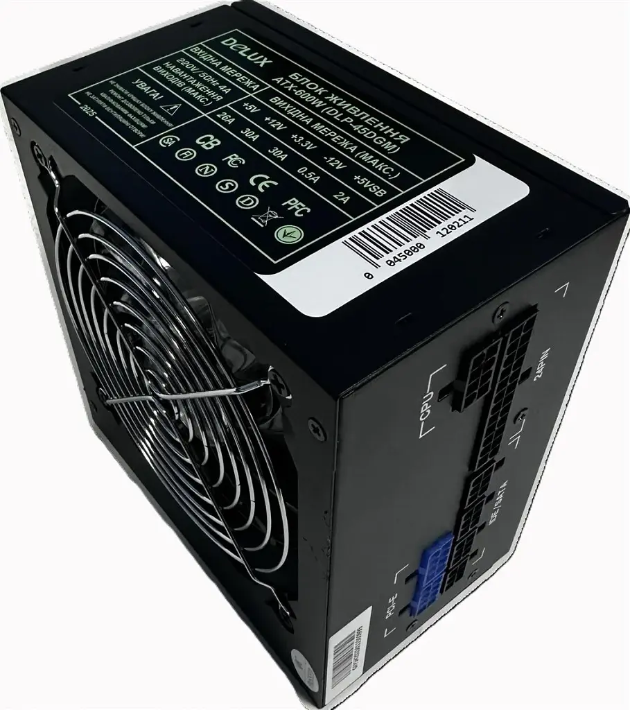 Блок живлення Delux 450W (DLP-45DGM) - фото 5