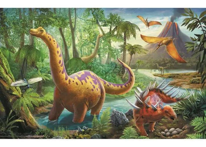 Пазл Trefl Міграція динозаврів 60 ел. (17319) - фото 2