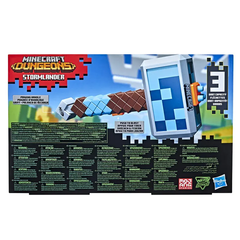 Бластер-молот Hasbro Nerf Minecraft Stormlander, з 3 стрілами (F4416) - фото 6
