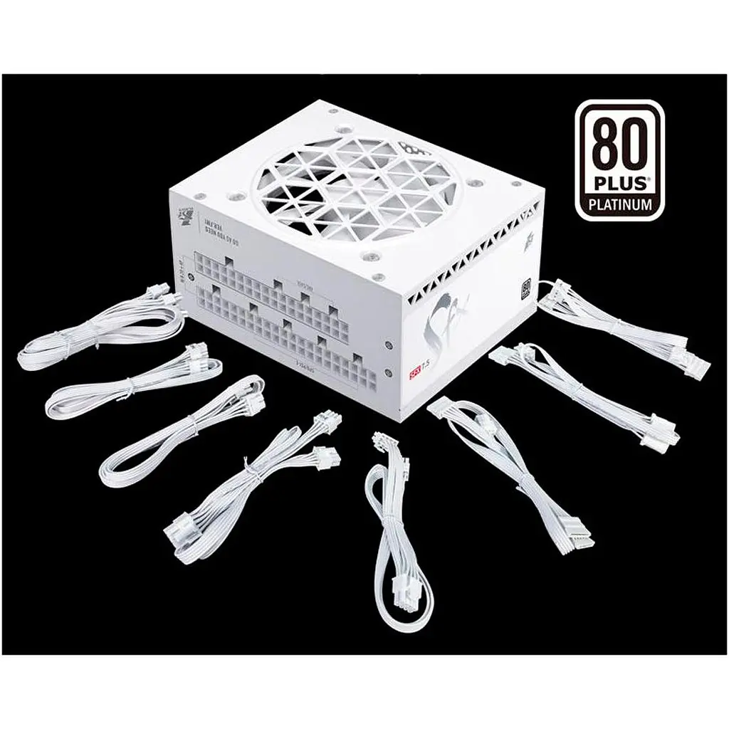 Блок живлення 1stPlayer PS-750SFX 750W PCIe 5.1 White (SFX-PLT-750-WH-EU) [176382] - фото 5