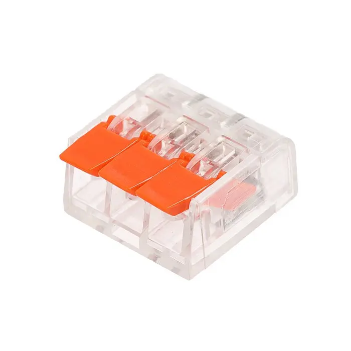 Клемма соединительная PREMIUM (0,08-4мм/32А) тип WAGO LU-223 (СМК-613) - фото 1