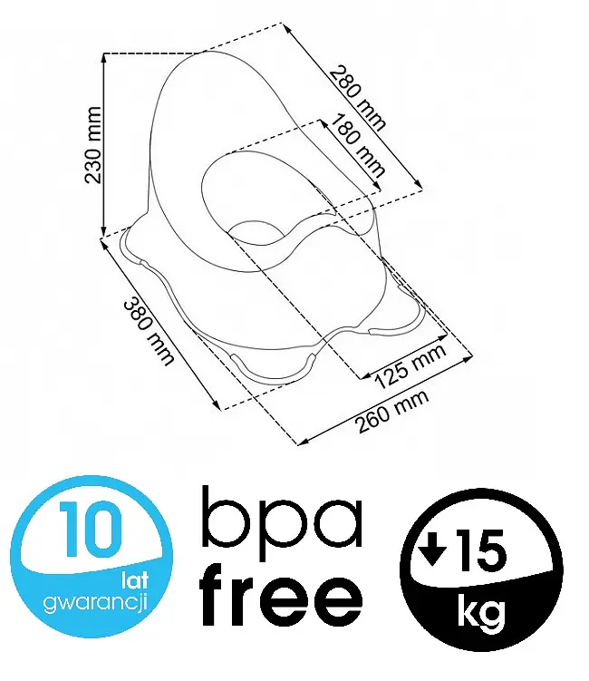 Дитячий горщик Keeeper Paw Patrol білий (7076) - фото 3