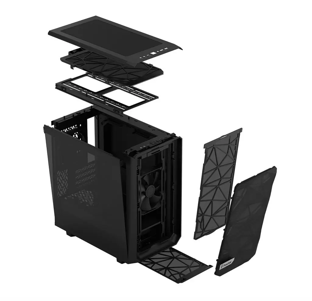Корпус Fractal Design Meshify 2 Mini TG Black (FD-C-MES2M-01) - фото 9