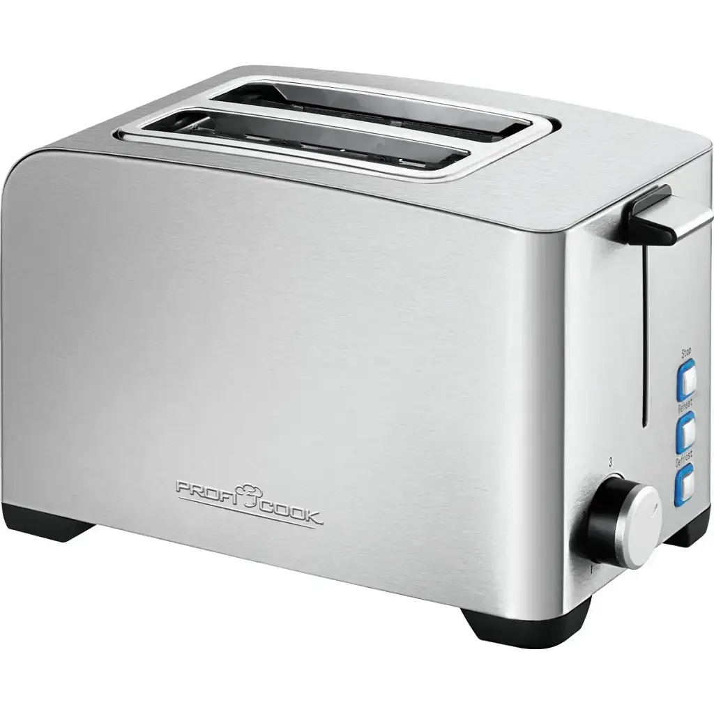 Двокомпонентний тостер Profi Cook PC-TA 1082 з нержавіючої сталі - фото 2
