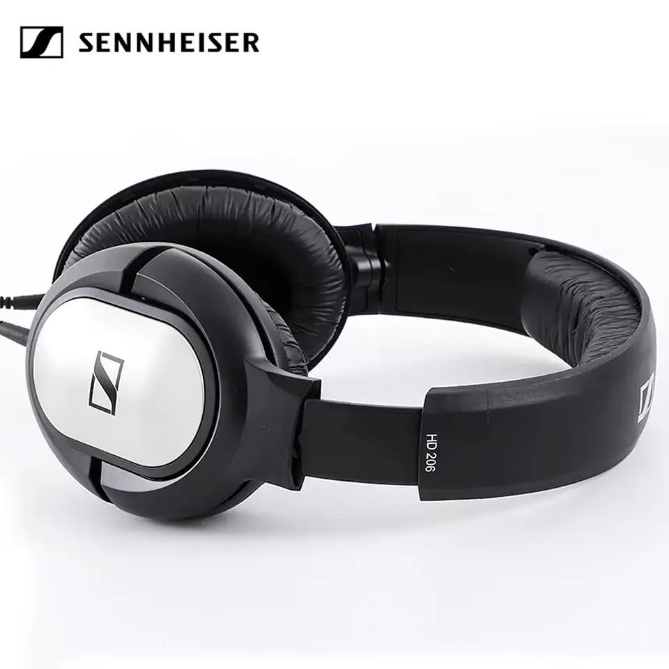 Навушники Sennheiser HD 206, 3,5 мм, з глибокими басами, шумоізольовані для iPhone, Android - фото 6
