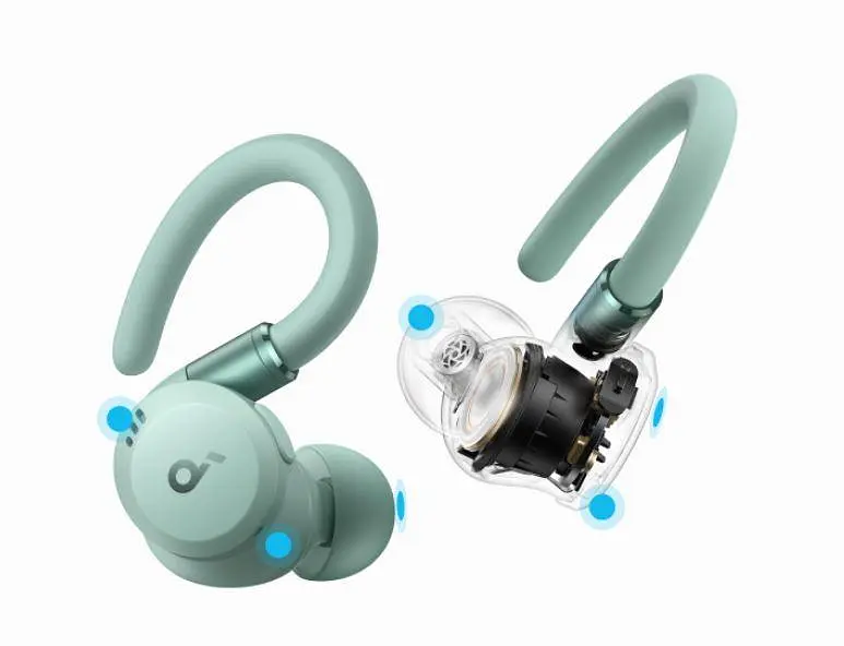 Bluetooth-гарнітура Anker SoundCore Sport X20 Зелений (A3968G61) - фото 7