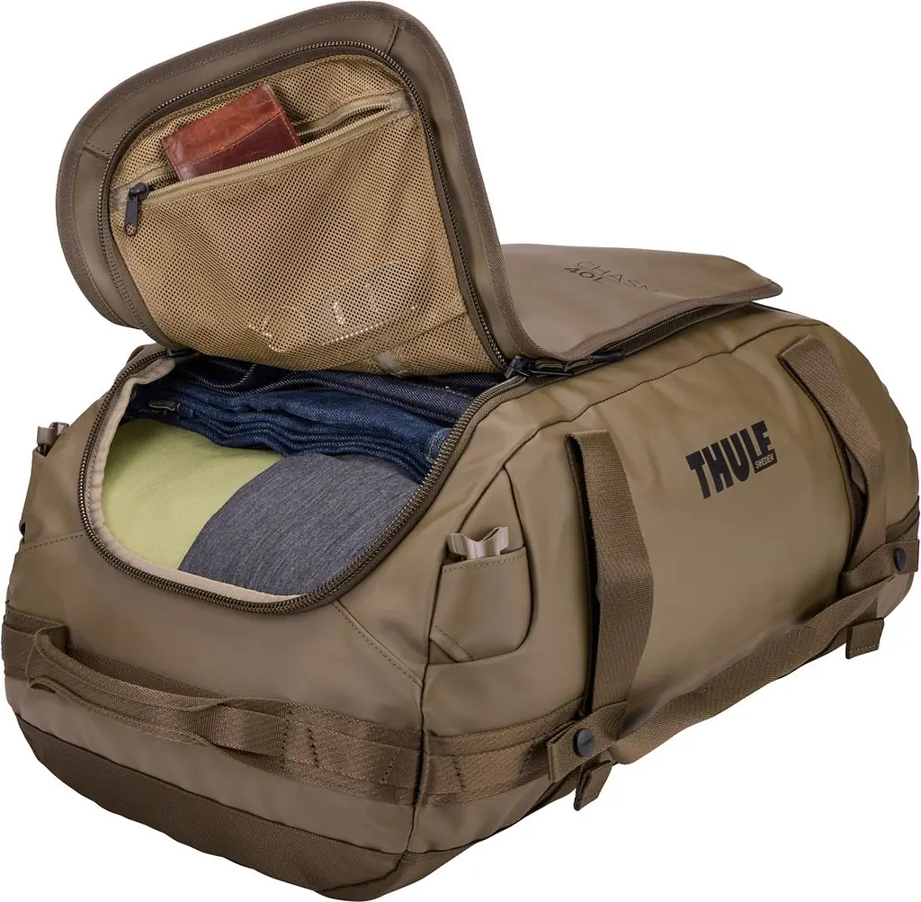 Спортивная сумка Thule Chasm Duffel 40 л Deep Khaki (TH 3205139) - фото 4