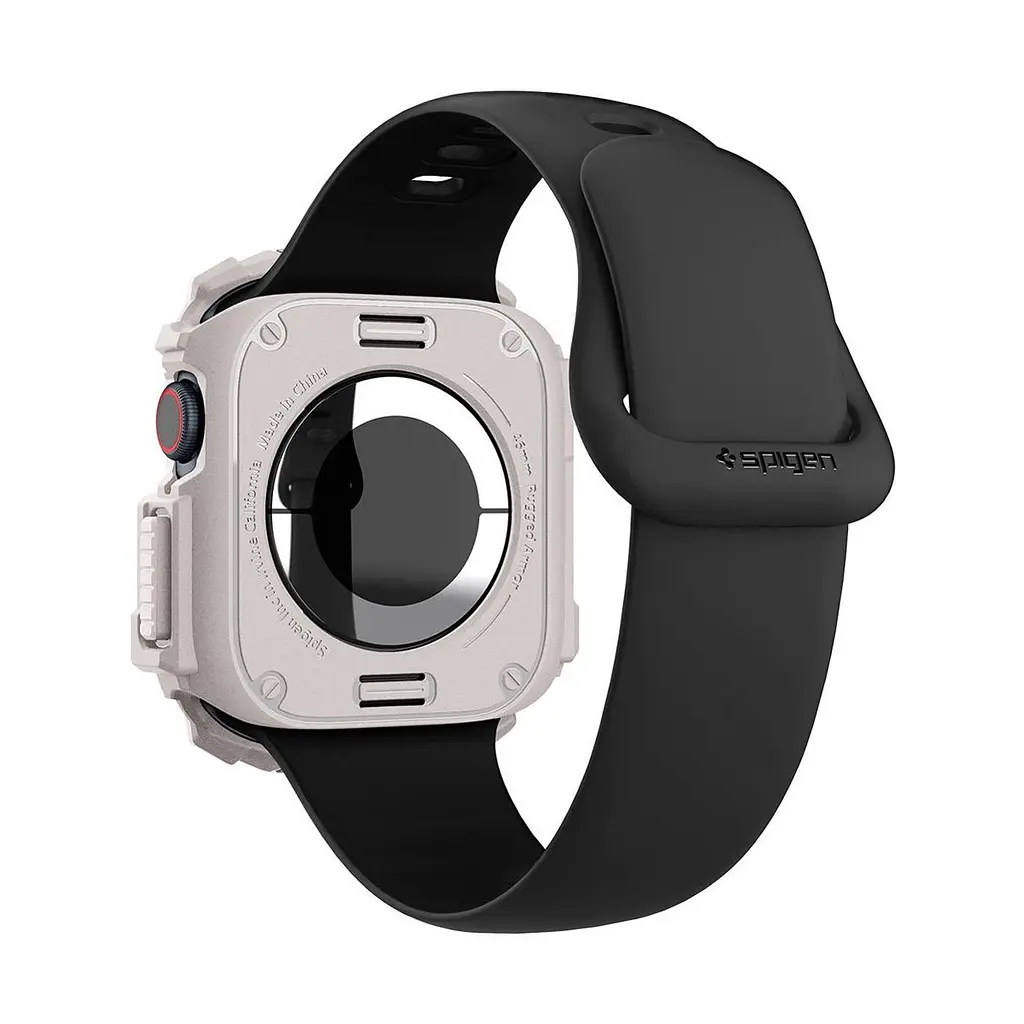 Чохол Spigen Rugged Armor для Apple Watch 10 46mm Dune Beige (ACS08600) - фото 3