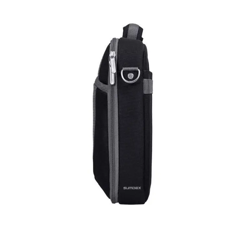 Сумка для ноутбука 15.6 дюйма Sumdex PON301BK Black-Grey - фото 4