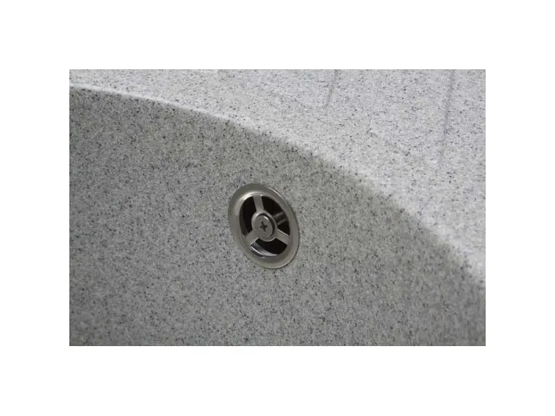 Кухонна мийка Ventolux Emilia (Gray Granit) 755x490x200 - фото 3