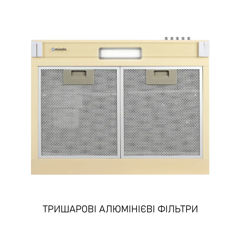 Витяжка плоска Minola HPL 622 BG - фото 6