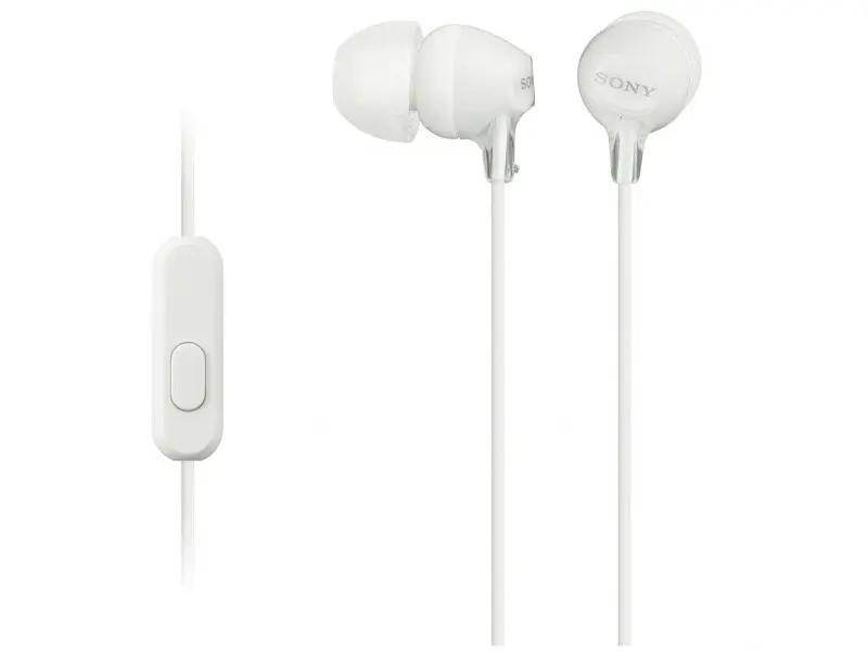 Навушники Sony MDR-EX15AP White