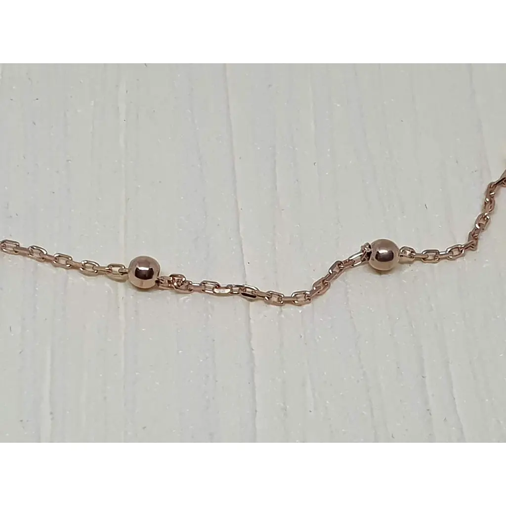 Золотий браслет на ногу Ювелірне виробництво А. Долина. 300008 25 - фото 2