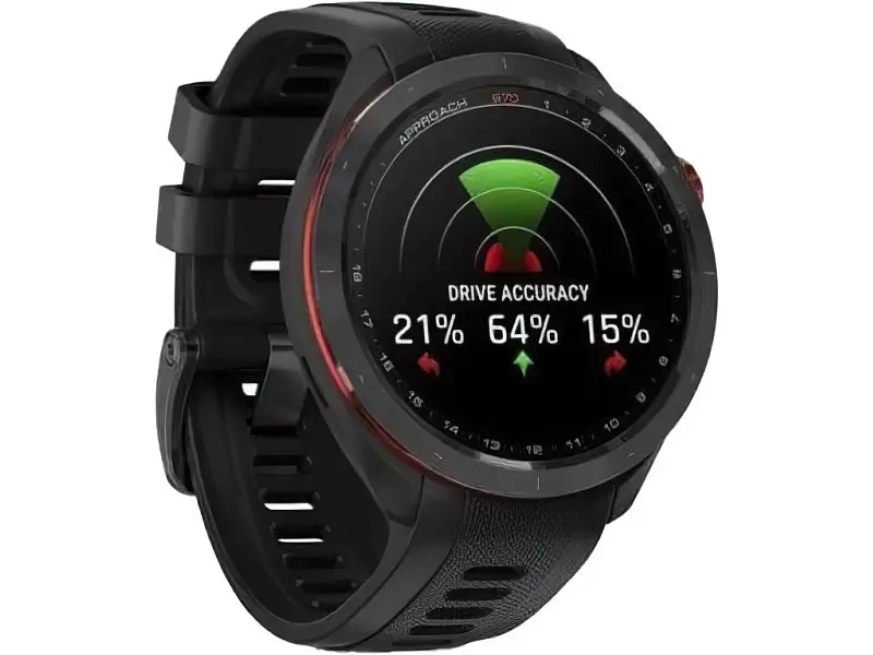Смарт-годинник Garmin Approach S70 47mm B. Ceramic Bezel w. Black S. Band (010-02746-02/12) - фото 3