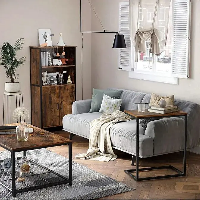 Журнальный столик Leobert Osama приставной в стиле Loft - фото 6