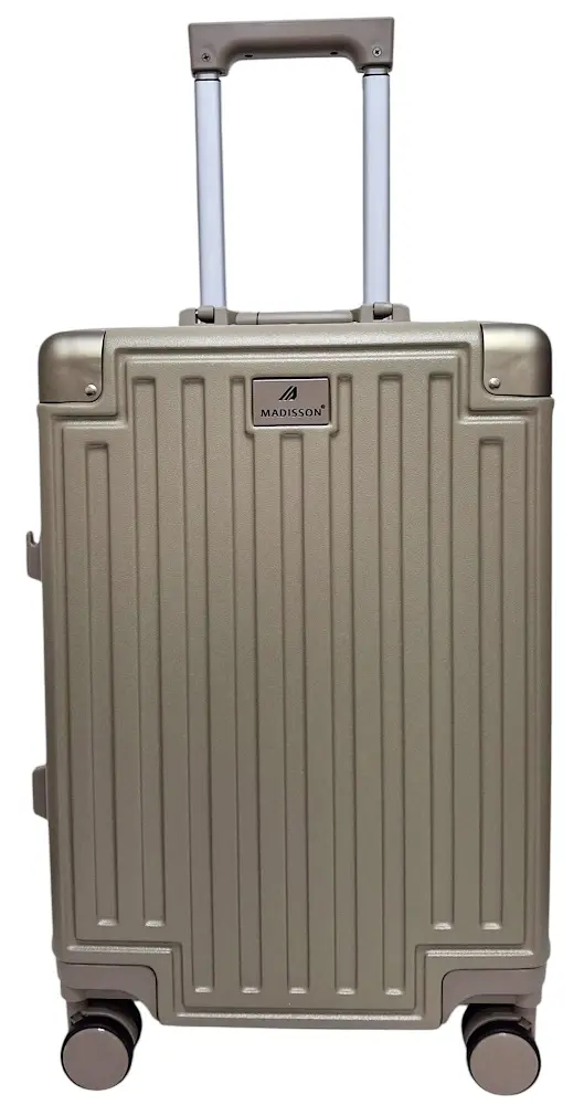 Валіза маленька для ручної поклажі S Madisson Snowball 66503 S 53x37x22 см 100% полікарбонат Шампань - фото 9