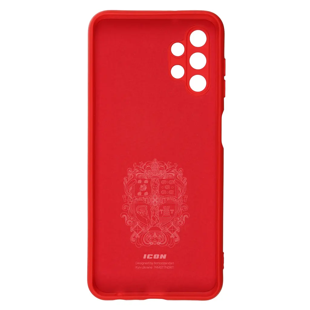 Чохол ArmorStandart ICON для Samsung A13 4G (A135) Camera cover Red - фото 2