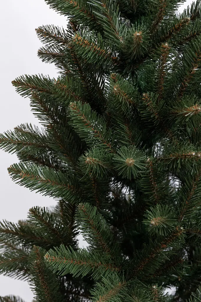 Новогодняя искусственная елка 1 м зеленая Рождественская реалистичная ночь Премиум LUGI SOK-3-1 - фото 6