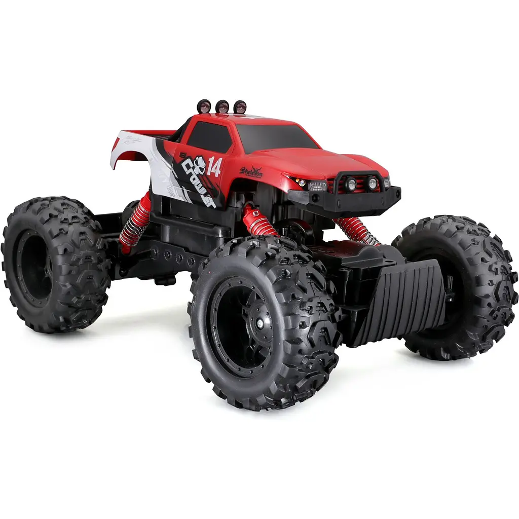 Машинка іграшкова на радіокеруванні Maisto Tech Rock Crawler червона (82746 red) - фото 4