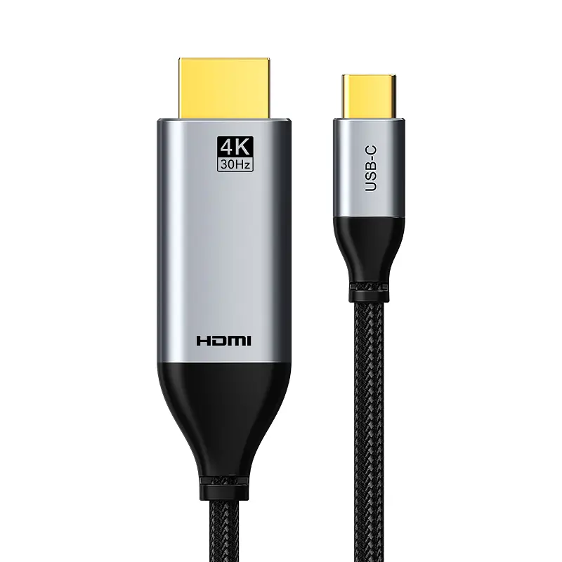 Кабель CableTime USB Type-C (M) - HDMI (M), 1.4 V, 4 K/30 Hz, 3 м (CC 12 N)