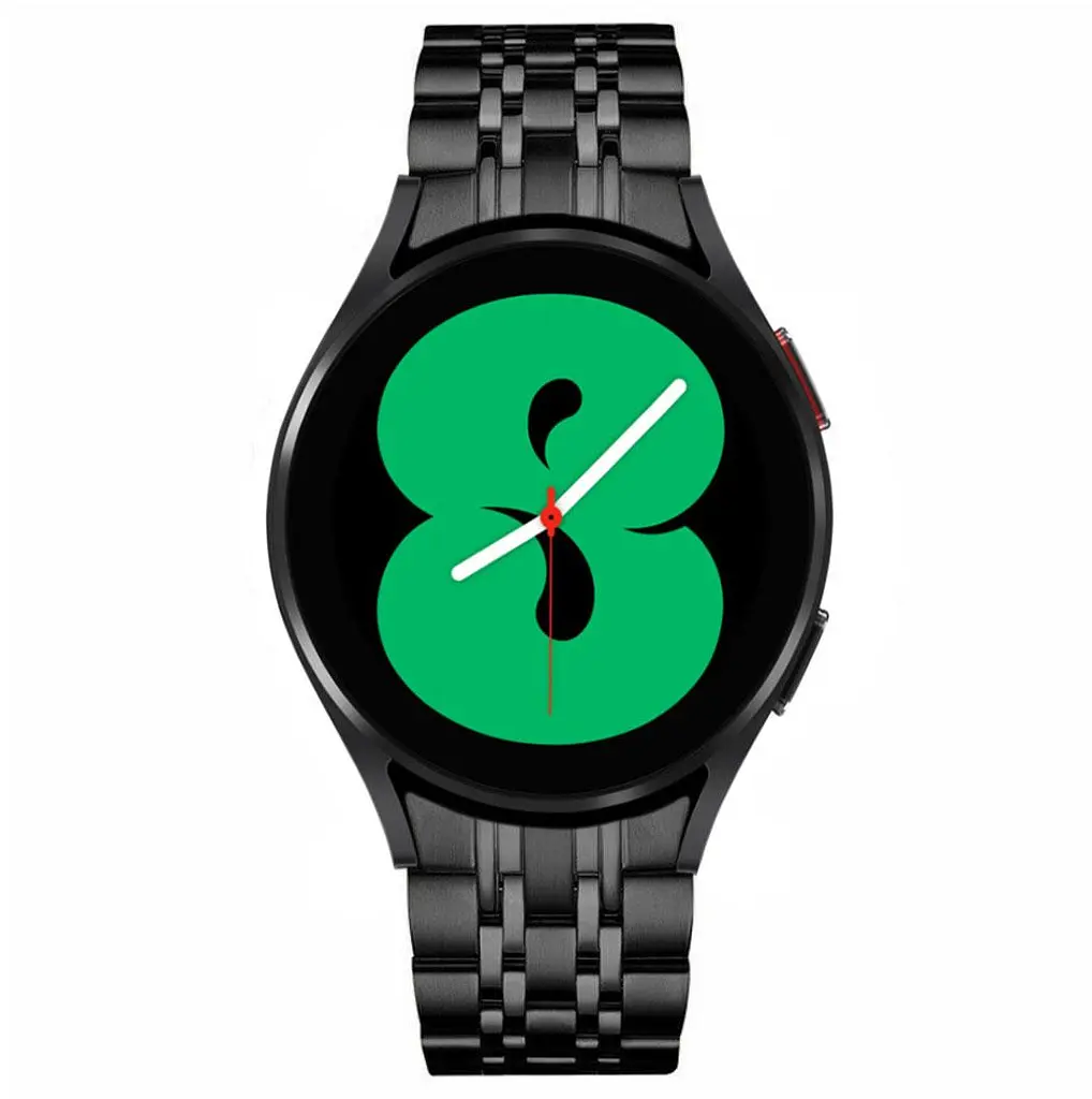 Металлический ремешок Primolux Steel Link для часов Samsung Galaxy Watch 4 44 мм SM-R870 Black - фото 2