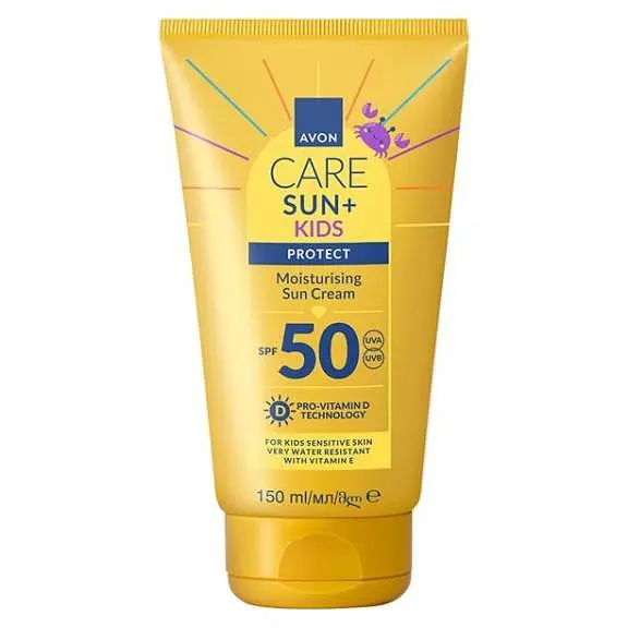 Сонцезахисний крем для дитячої шкіри Avon SPF 50, 150 мл