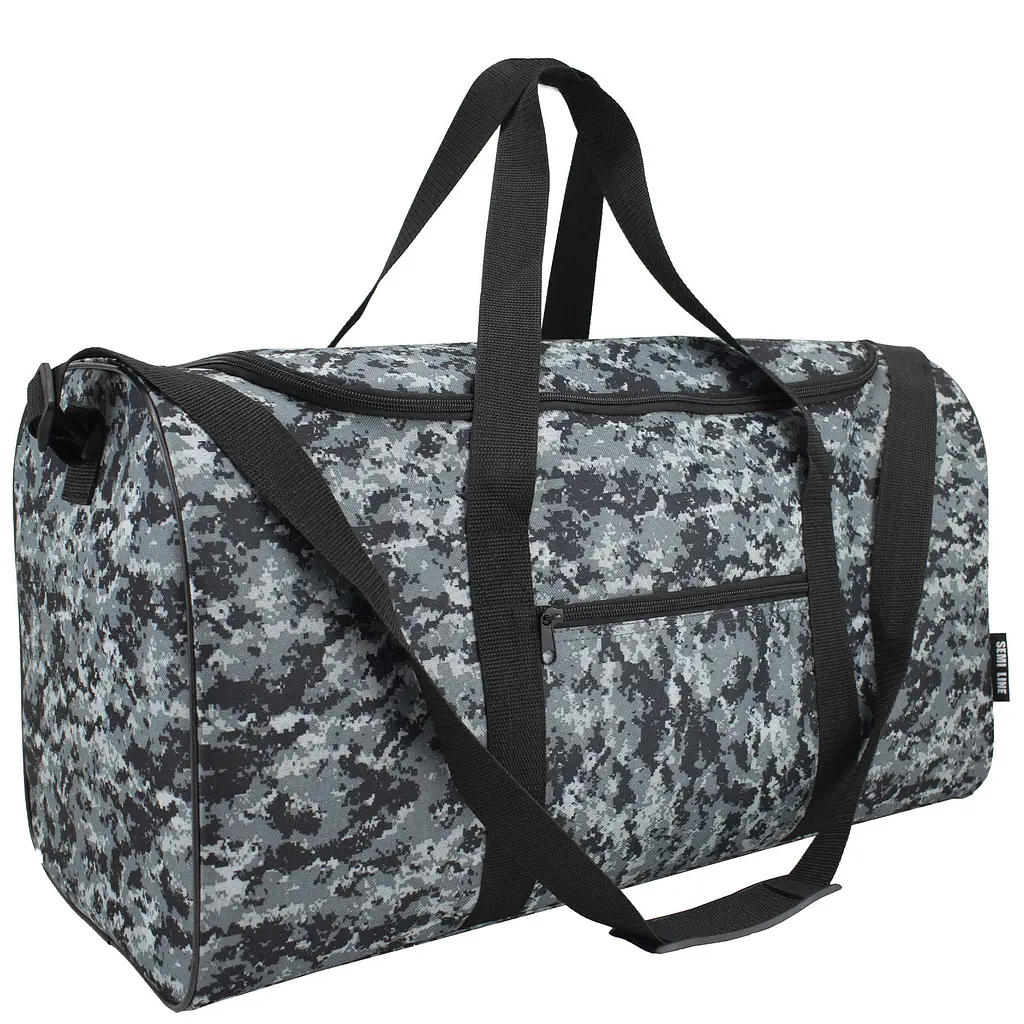 Сумка дорожня Semi Line 52 Black Camo (A3032-5) - фото 8