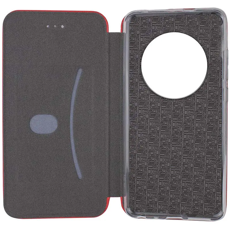 Кожаный чехол-книжка Classy для Xiaomi Redmi 14C / Poco C75 Красный - фото 3