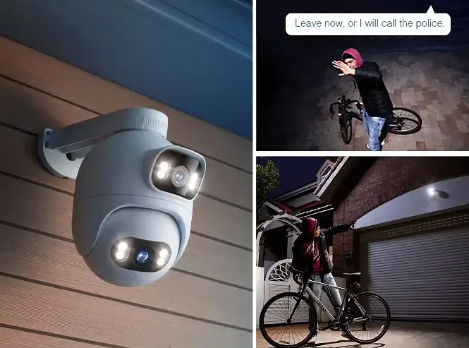 IP-камера для відеоспостереження iMiLab Security Camera EC6 Dual - фото 5