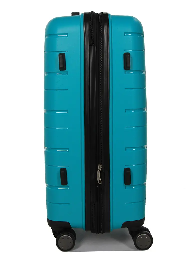 Валіза середня M поліпропілен Worldline Airtex 282 74л 64×41×26см Бірюзова - фото 11