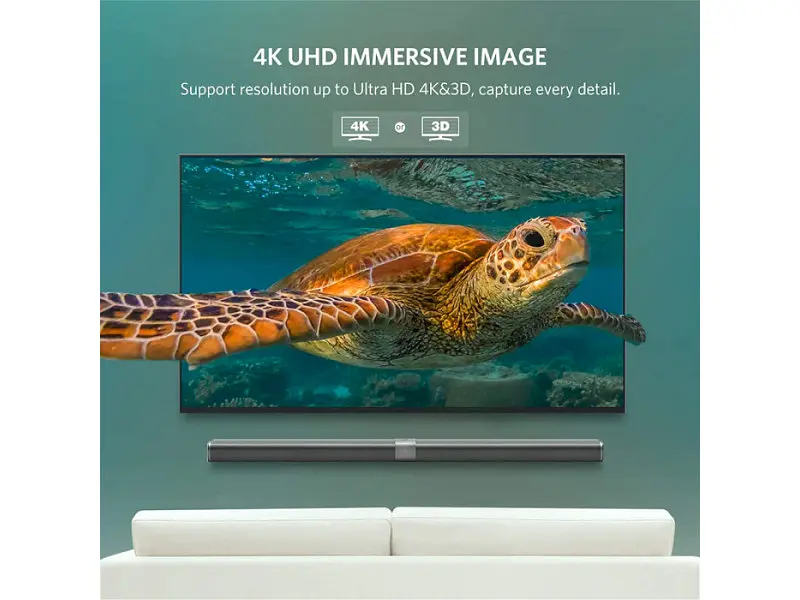 Кабель UGREEN DP102 DisplayPort to DisplayPort 4K 3D V1.2 3m Black (10212) - фото 7