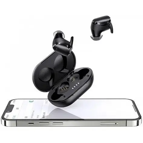 Наушники беспроводные Usams TWS Earbuds Bluetooth LX08 черные - фото 4