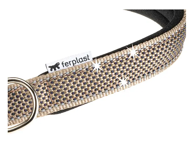 Нашийник для собак Ferplast Daytona Deluxe C20/43 нейлоновий коричнево-чорний 2х35-43 см 77202112 - фото 3