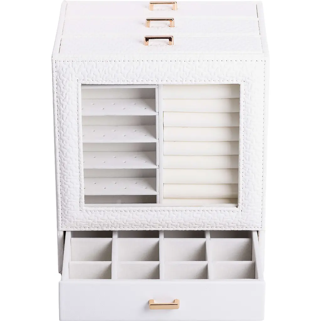 Скринька-комод Yiwu для прикрас 23x20x15 см біла HP-5-16W - фото 5
