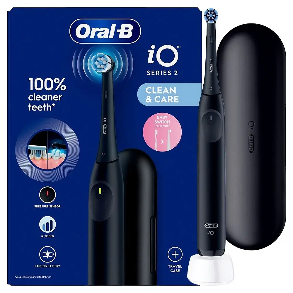 Зубна електрощітка Braun Oral-B iO Series 2 iOS2.1D9.2K Black - фото 2