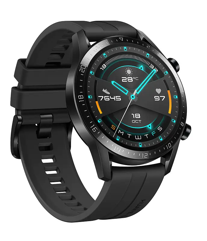Смарт-часы Huawei Watch GT2 46 mm Latona Black (55027950) черный - фото 4