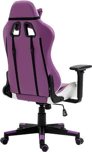 Геймерське дитяче крісло GT Racer біле з фіолетовим (X-5934-B Kids White/Violet) - фото 7