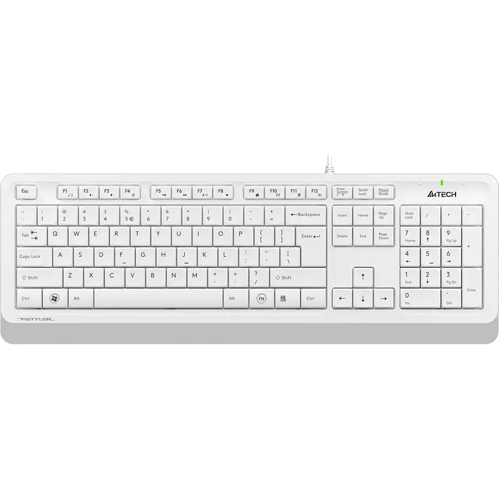 Комплект клавіатура + миша A4Tech Fstyler F1010 White [1147556] [114615] - фото 2