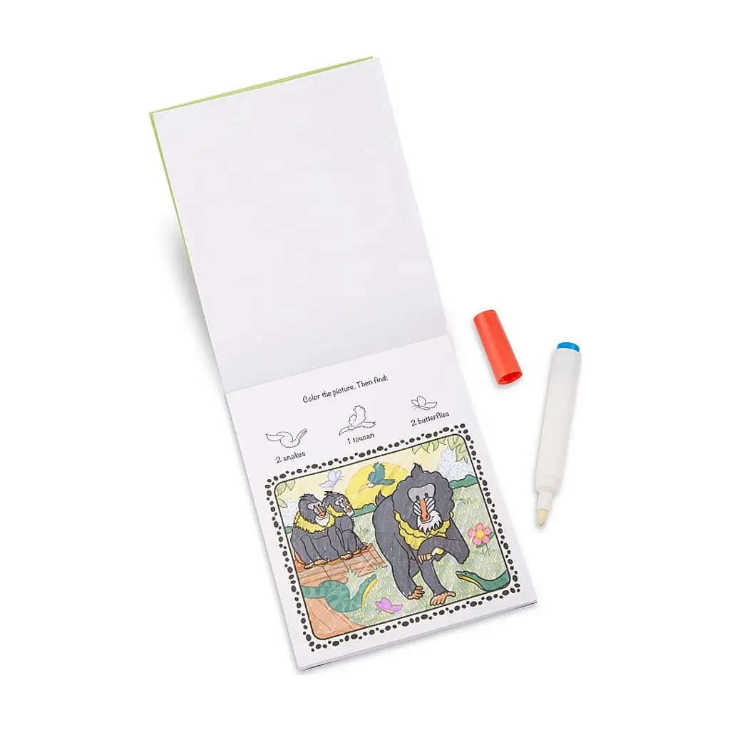 Набір для творчості Melissa & Doug Чарівна розмальовка Сафарі (MD30515) - фото 3