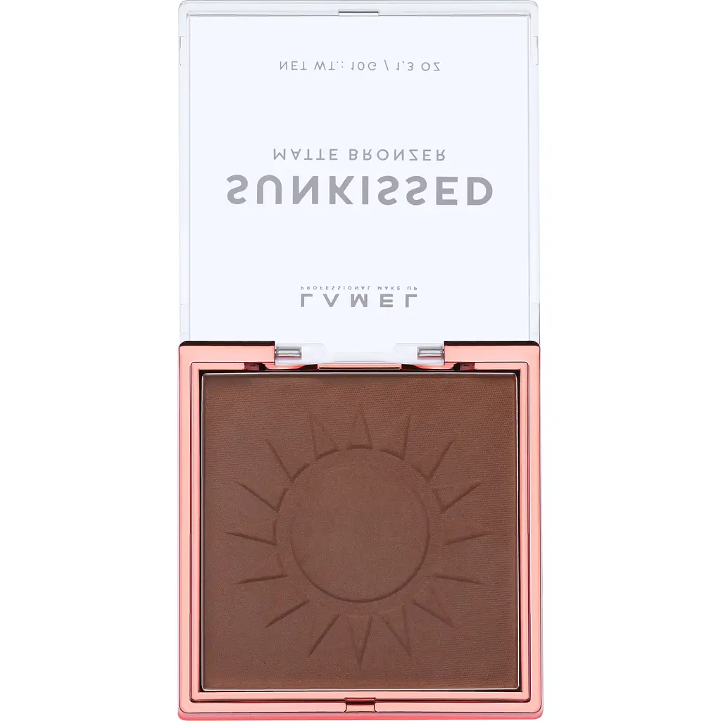 Пудра бронзер для лица Lamel Sunkissed Matte Bronzer №401 5 г - фото 2