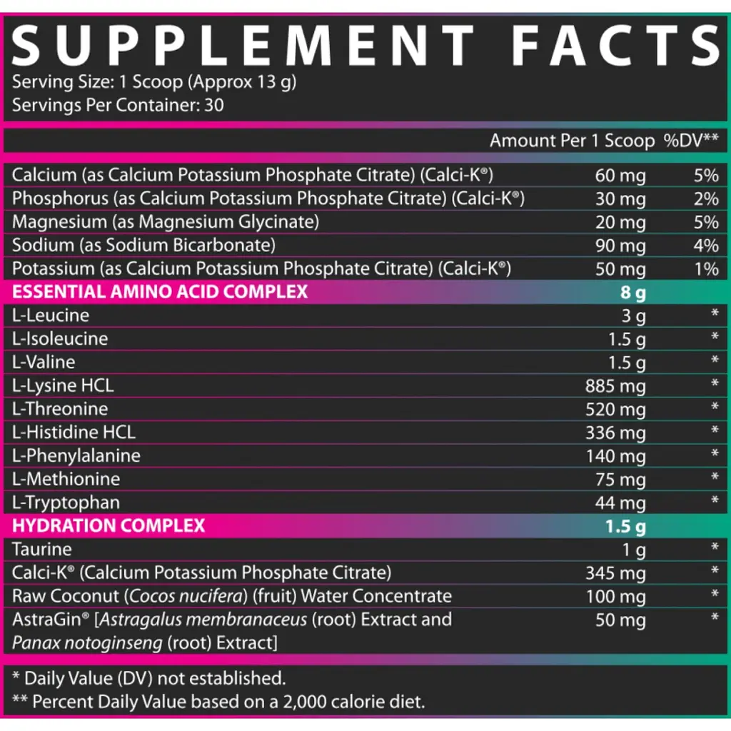 Амінокислота Nutrex Research EAA Hydration 30 таблеток Strawberry Watermelon - фото 2